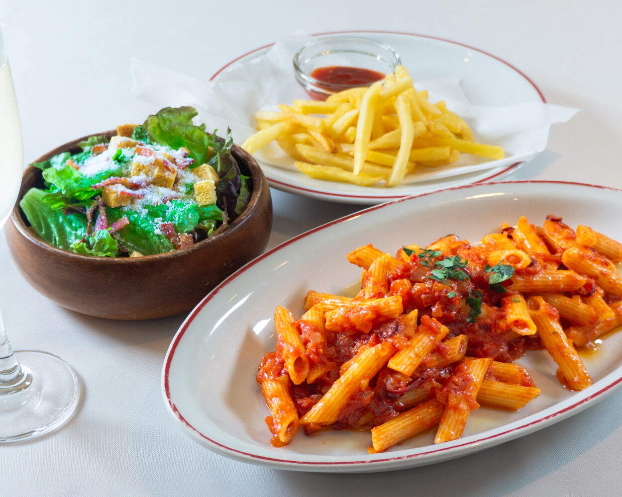 ディナーセット:パスタ