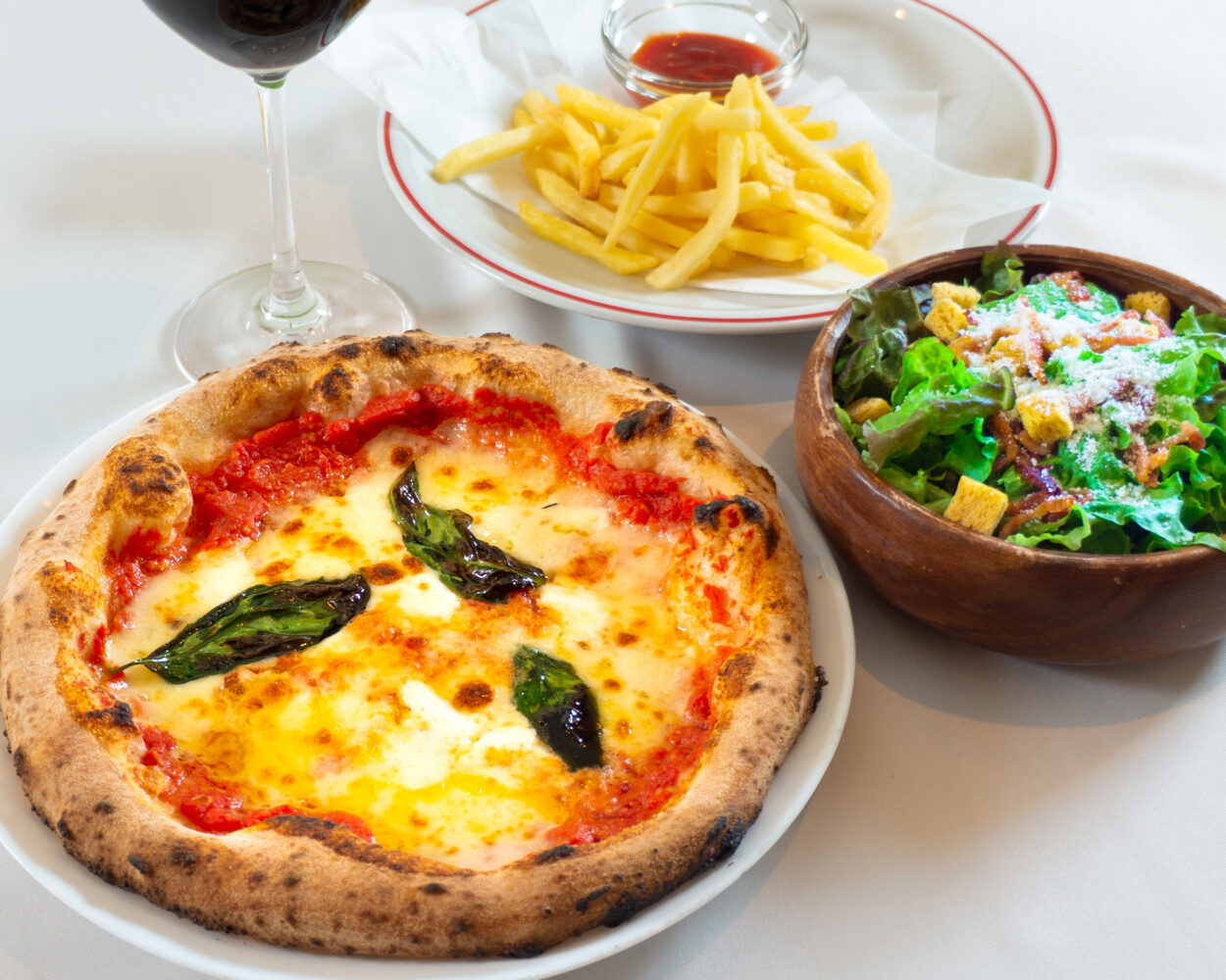 ディナーセット：ピッツァ